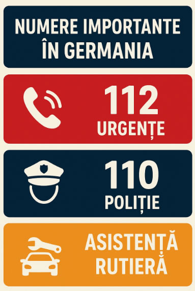 numar urgente Germania